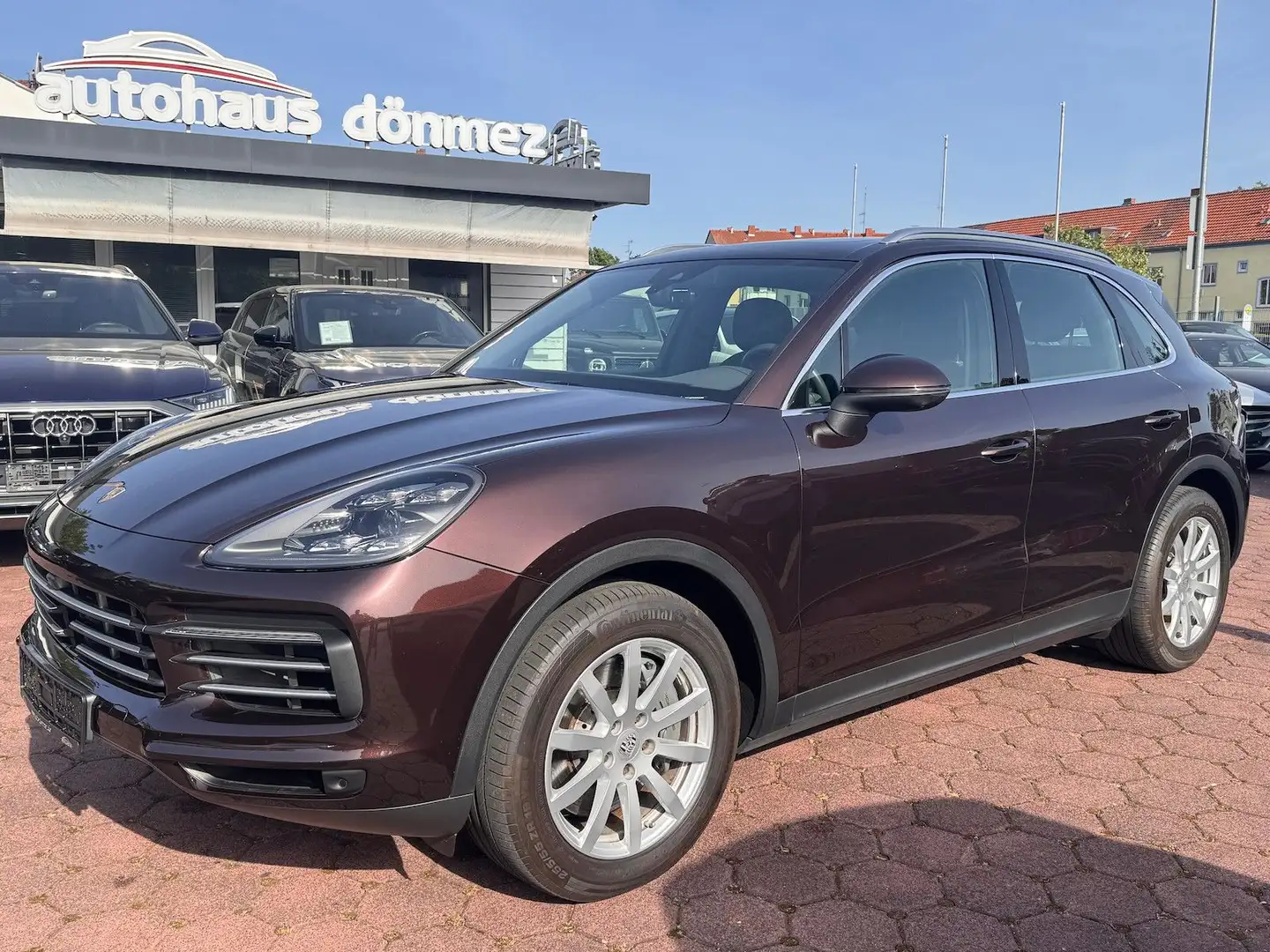 Porsche Cayenne S AHK ACC PANO LED MATRIX 360° LUFTFEDER Braun - 1