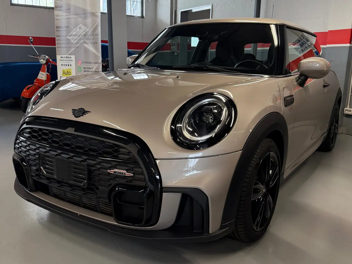 MINI One 3p 1.5 KIT John cooper works 102cv - NEOPATENTATI Grigio - 1