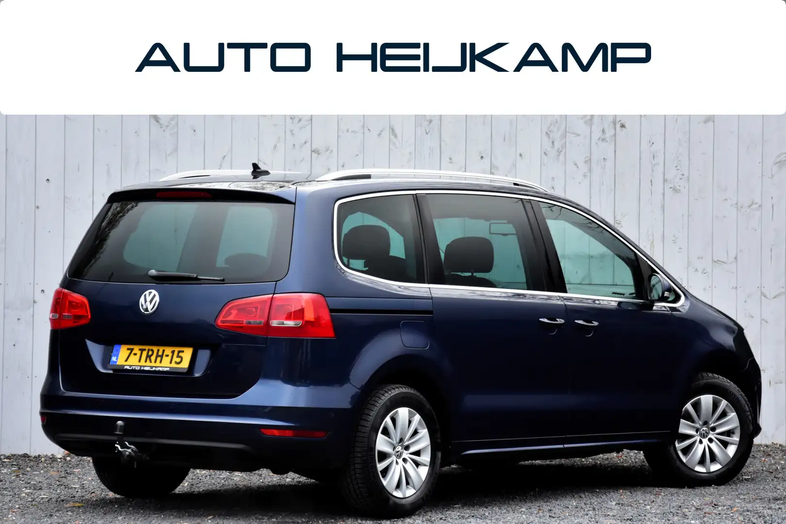 Volkswagen Sharan 2.0 TSI Highline Edition | 7 Persoons | Pano-dak | Blauw - 2