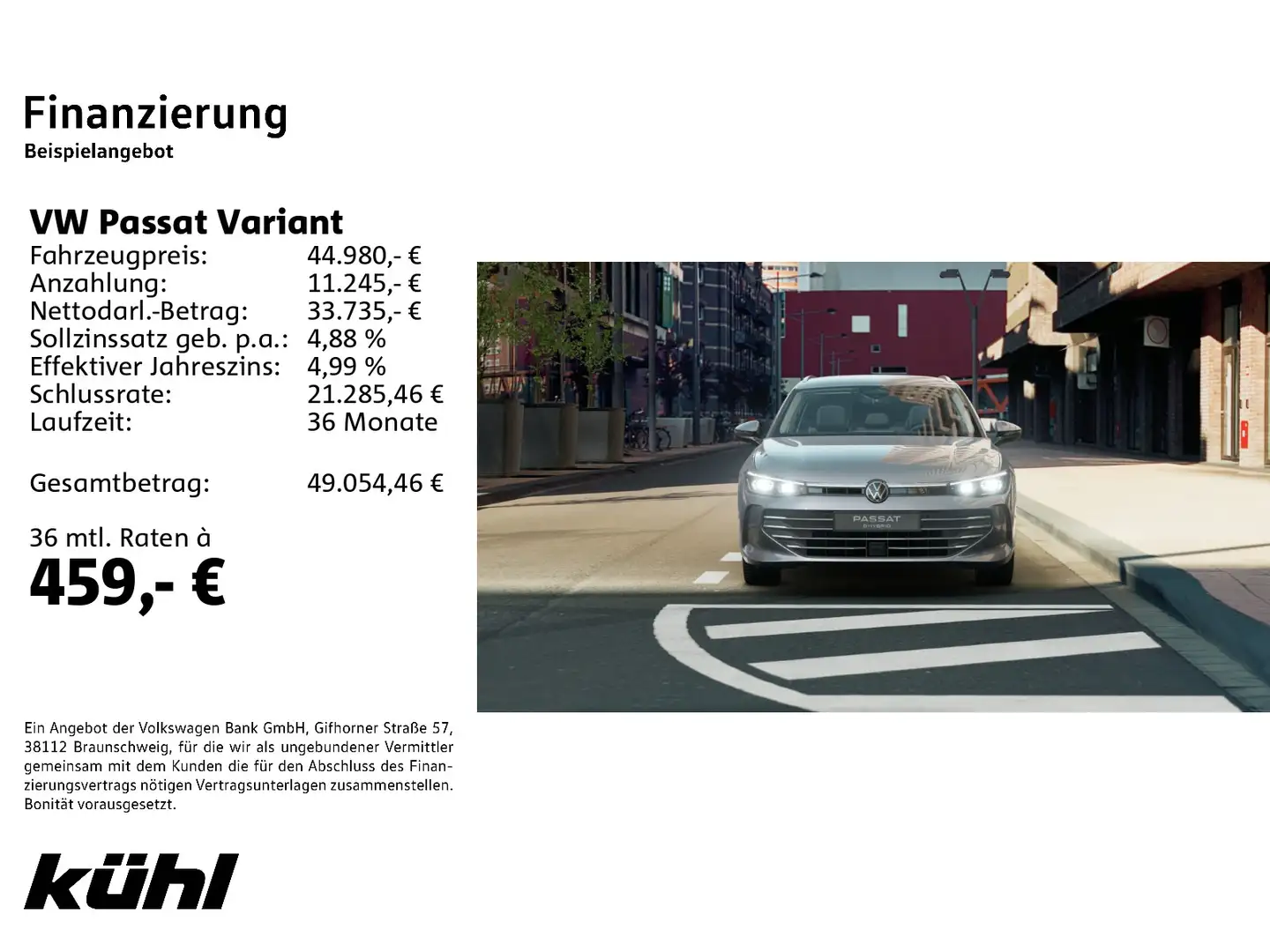 Volkswagen Passat Variant 1.5 TSI eHybrid DSG Business IQ.L Grau - 2