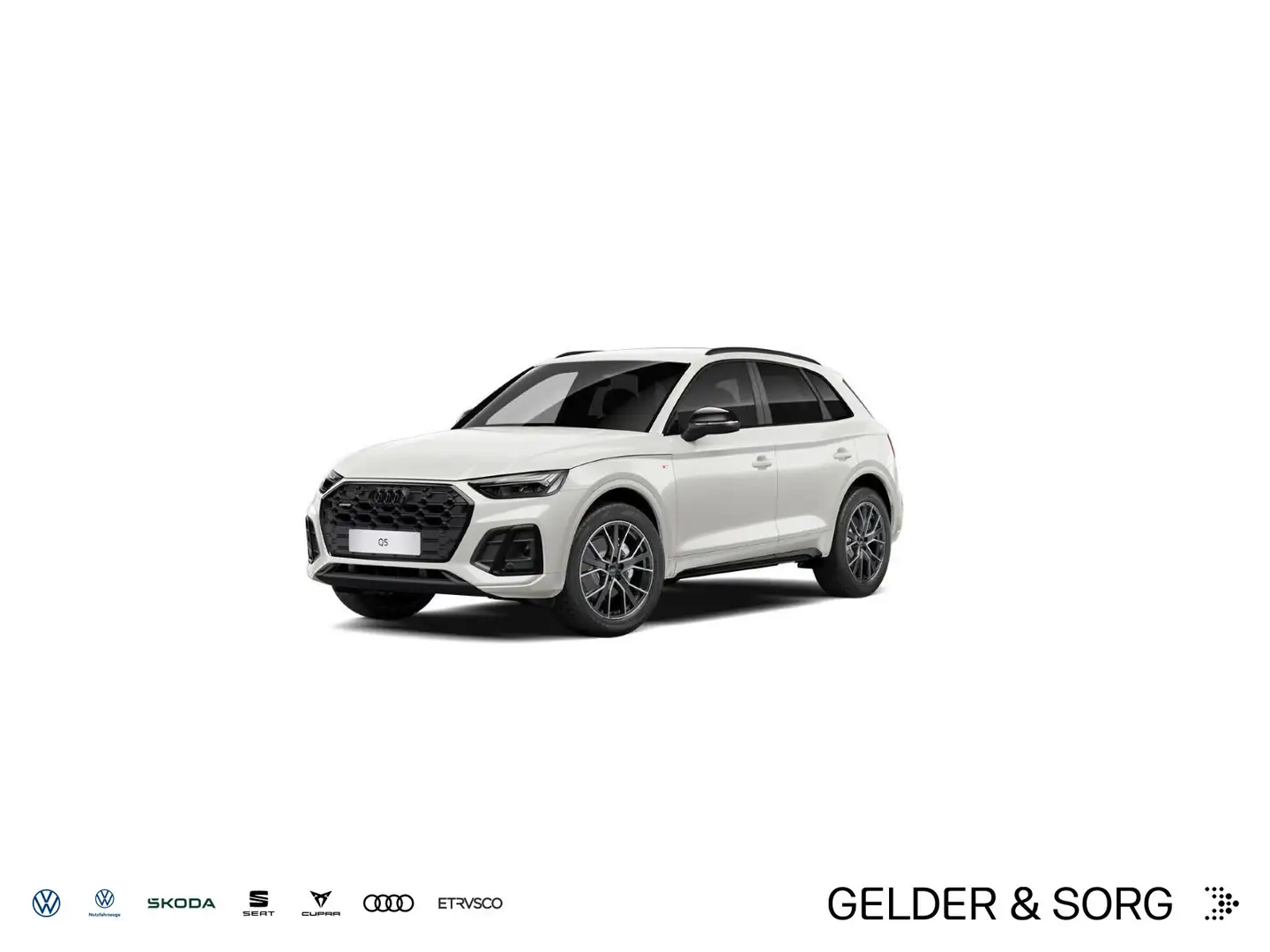 Audi Q5 40 TDI qu. S line *LED*Navi*RFK*Business* Blanco - 1