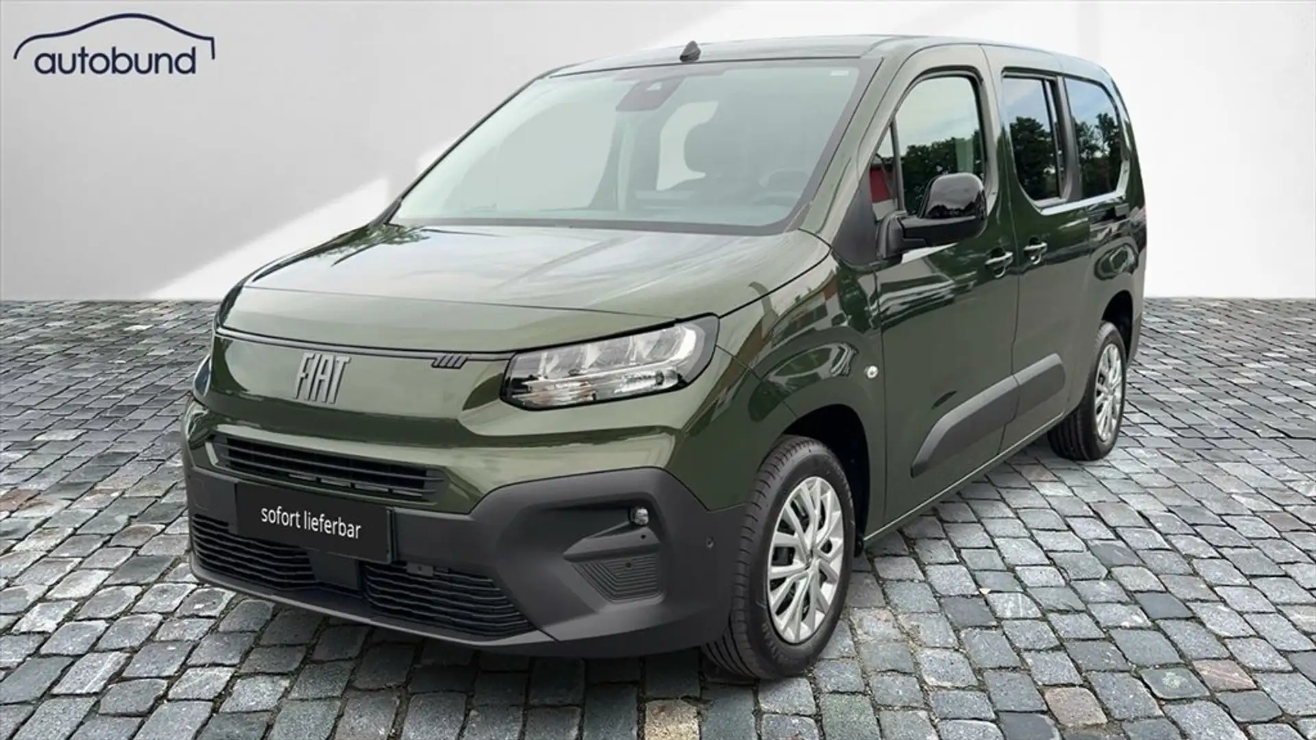 Fiat Doblo III 1,5 BlueHDi AT8 L2 Maxi 7-Sitzer Vert - 1