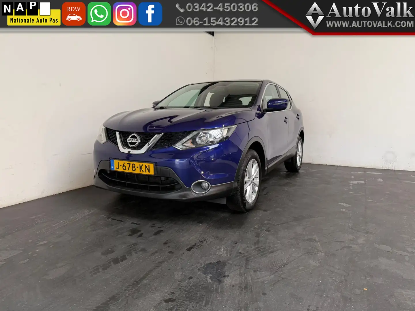 Nissan Qashqai 1.2 Acenta Blauw - 1