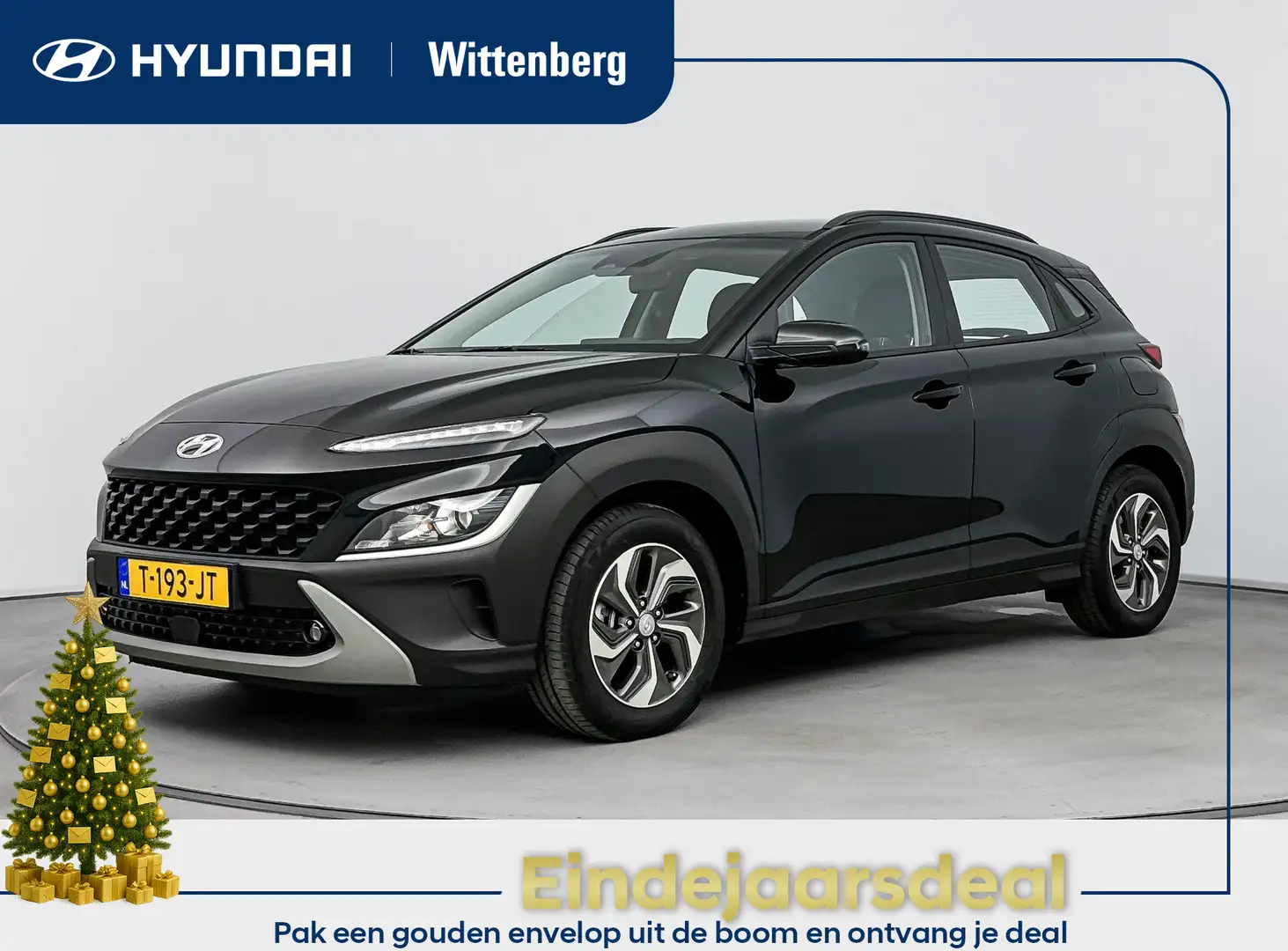 Hyundai KONA 1.6 GDI HEV Comfort Smart | ACTIE! | Navigatie | C Zwart - 1