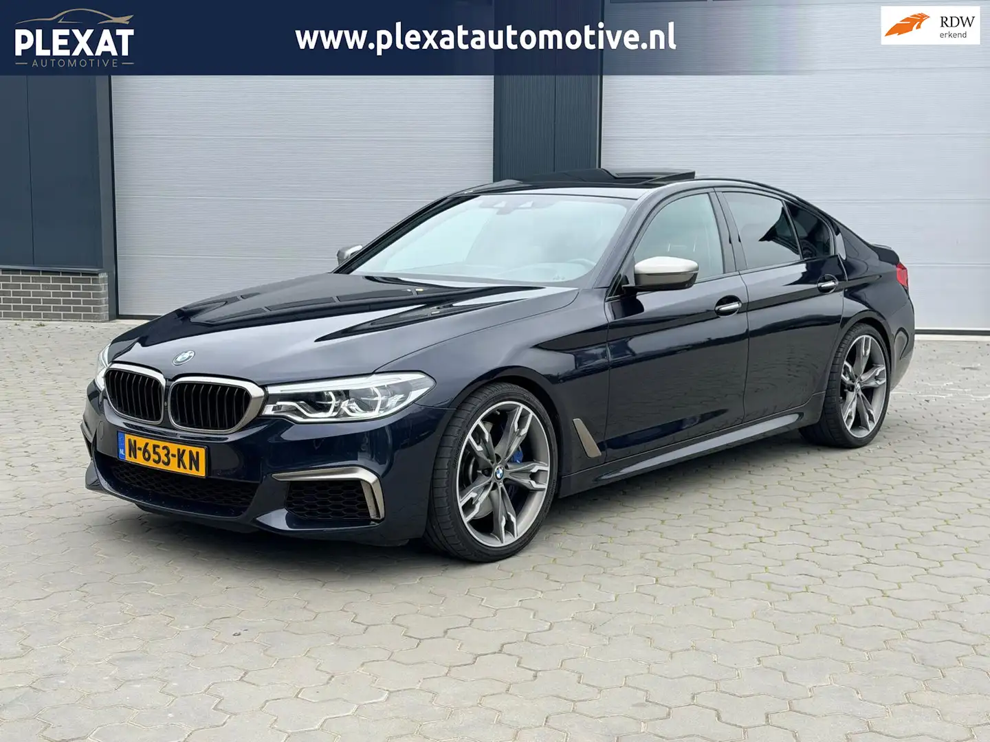 BMW M550 5-serie M550i xDrive High Executive Aut. | Schuif- Negro - 1