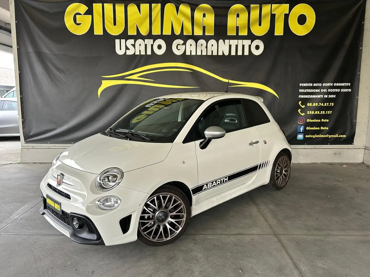 Abarth 595 Turismo 1.4 t-jet Turismo 165cv my19 Biały - 1