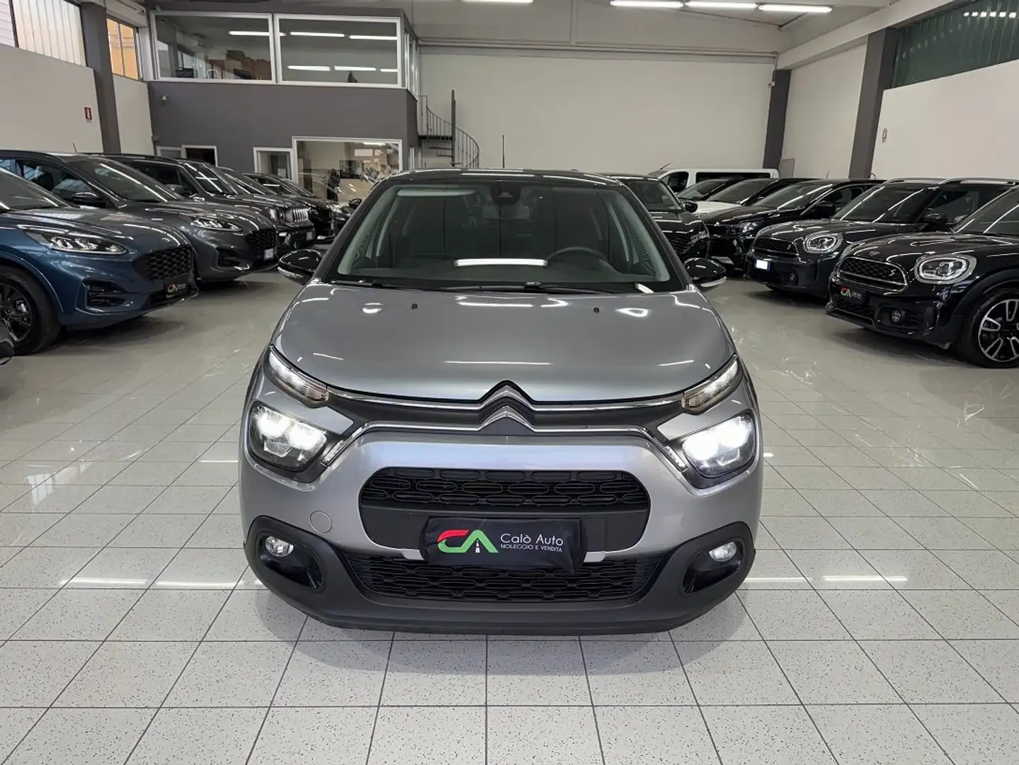 Citroen C3 1.5hdi Shine  BICOLOR FUL LED VETRI SCURI BELLA Gris - 2