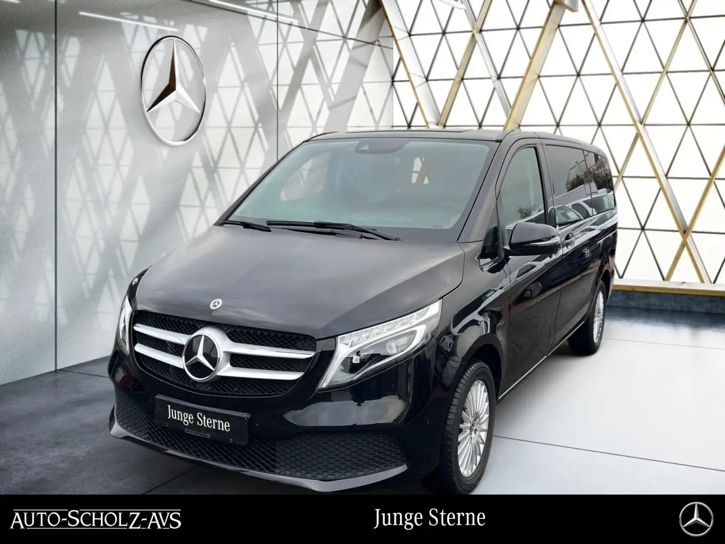 Mercedes-Benz V 220 d 4x4 EDITION Lang AHK*StandHz*Kam*Distro* Schwarz - 1