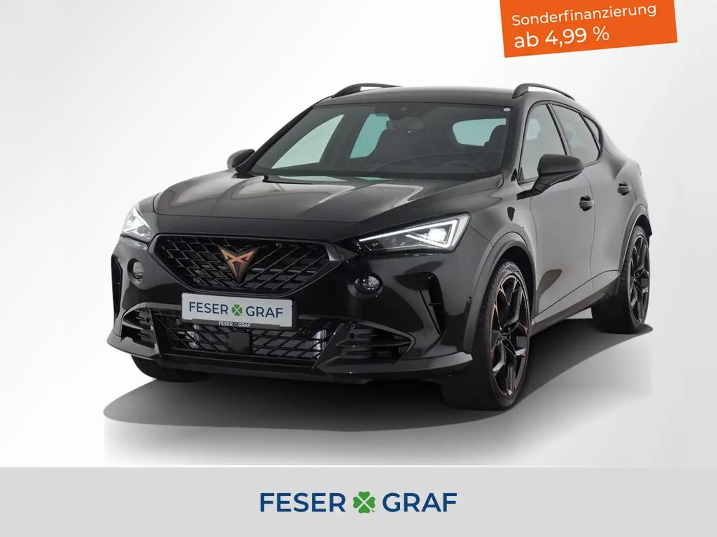 CUPRA Formentor VZ5 2.5TSI 4x4 DSG Winter-Paket Hecklappe elekt Negro - 1
