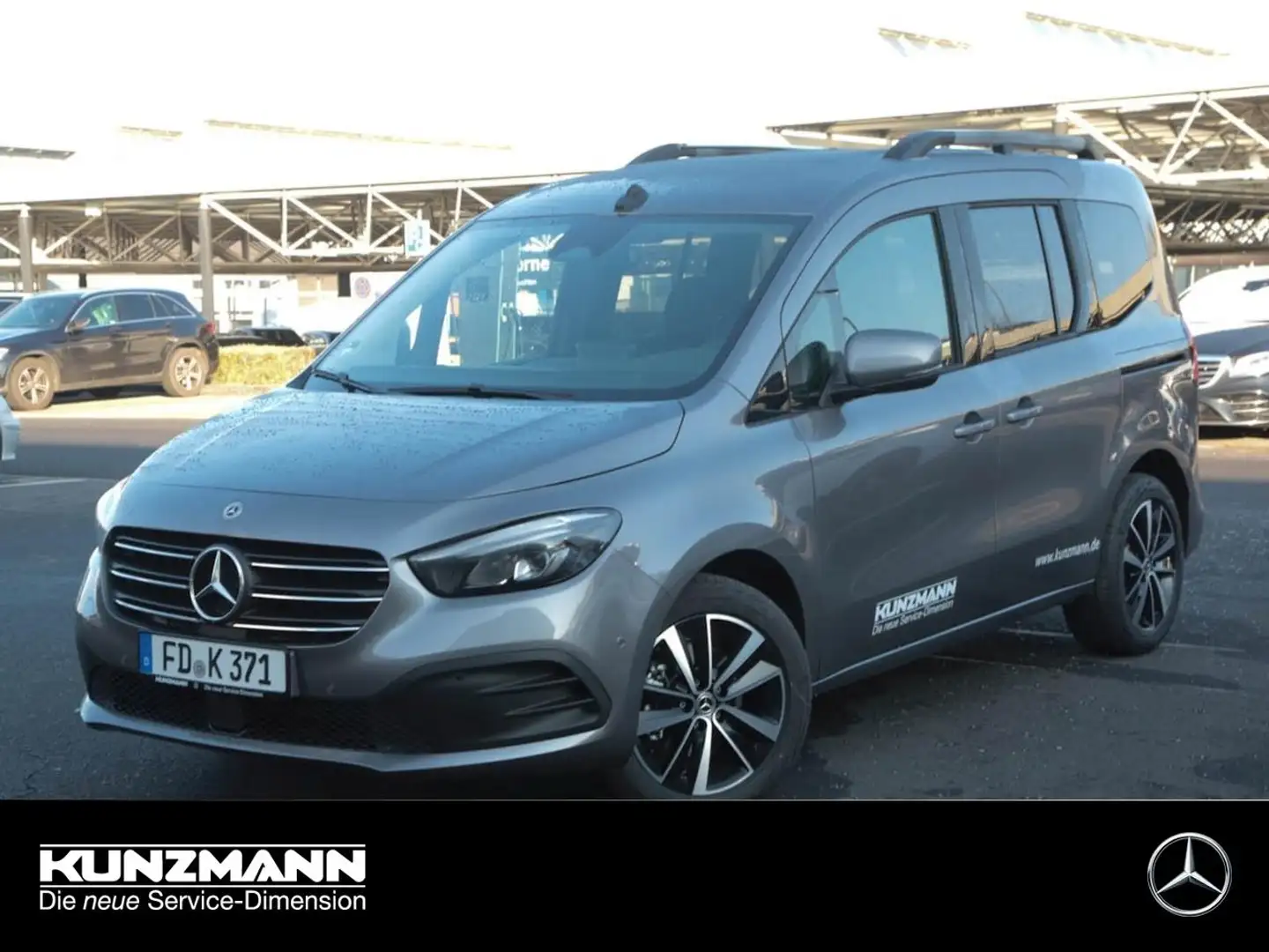 Mercedes-Benz T-Class T 180 d MBUX Navi+ AHK Kamera Spiegel-Paket Gris - 1