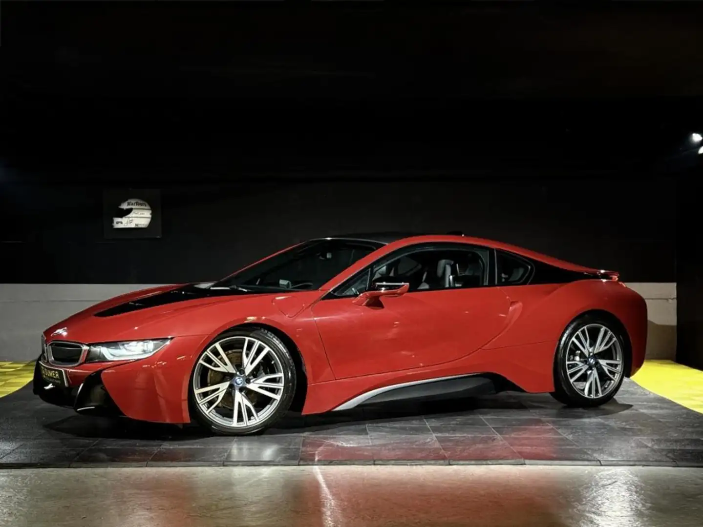 BMW i8 Protonic Red Edition 362ch BVA6 Rot - 2