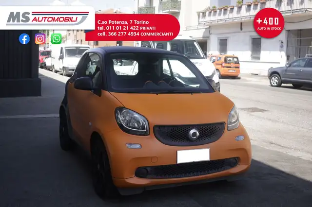 2015 Smart Fortwo in Orange for sale