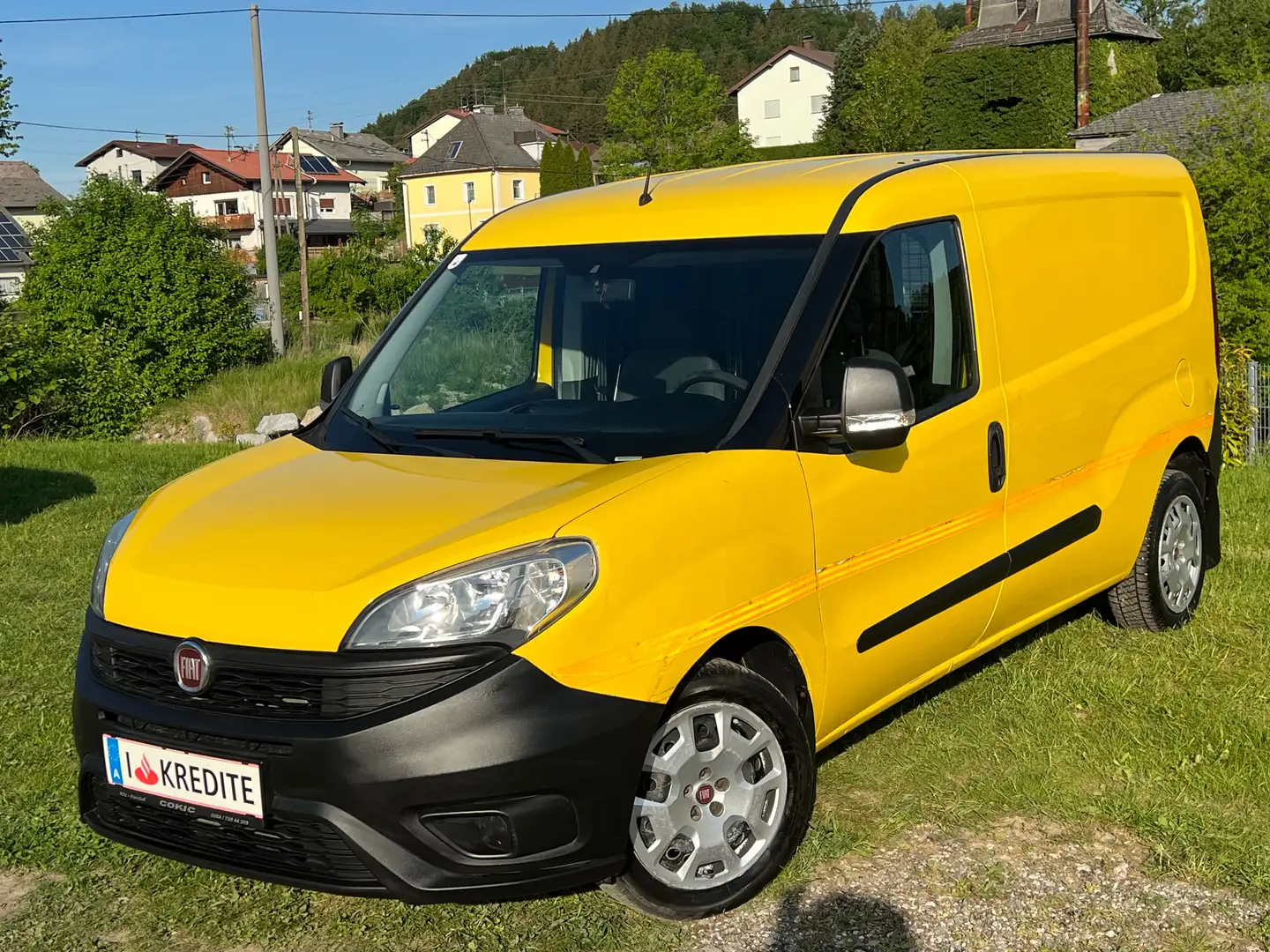 Fiat Doblo Maxi- Lang- Euro 5- Export- 4.500€ Netto- 5488 Jaune - 1