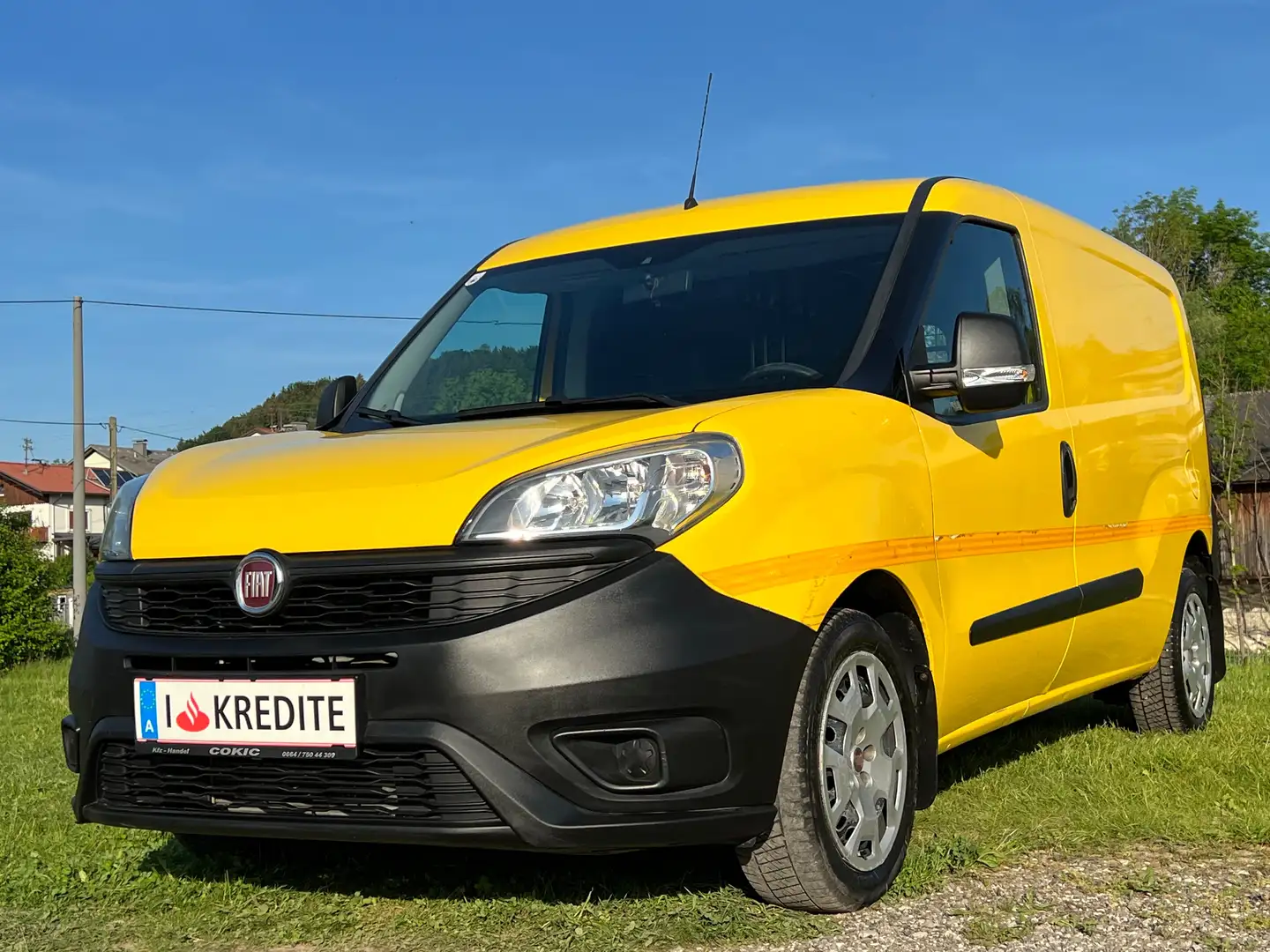 Fiat Doblo Maxi- Lang- Euro 5- Export- 4.500€ Netto- 5488 Amarillo - 2