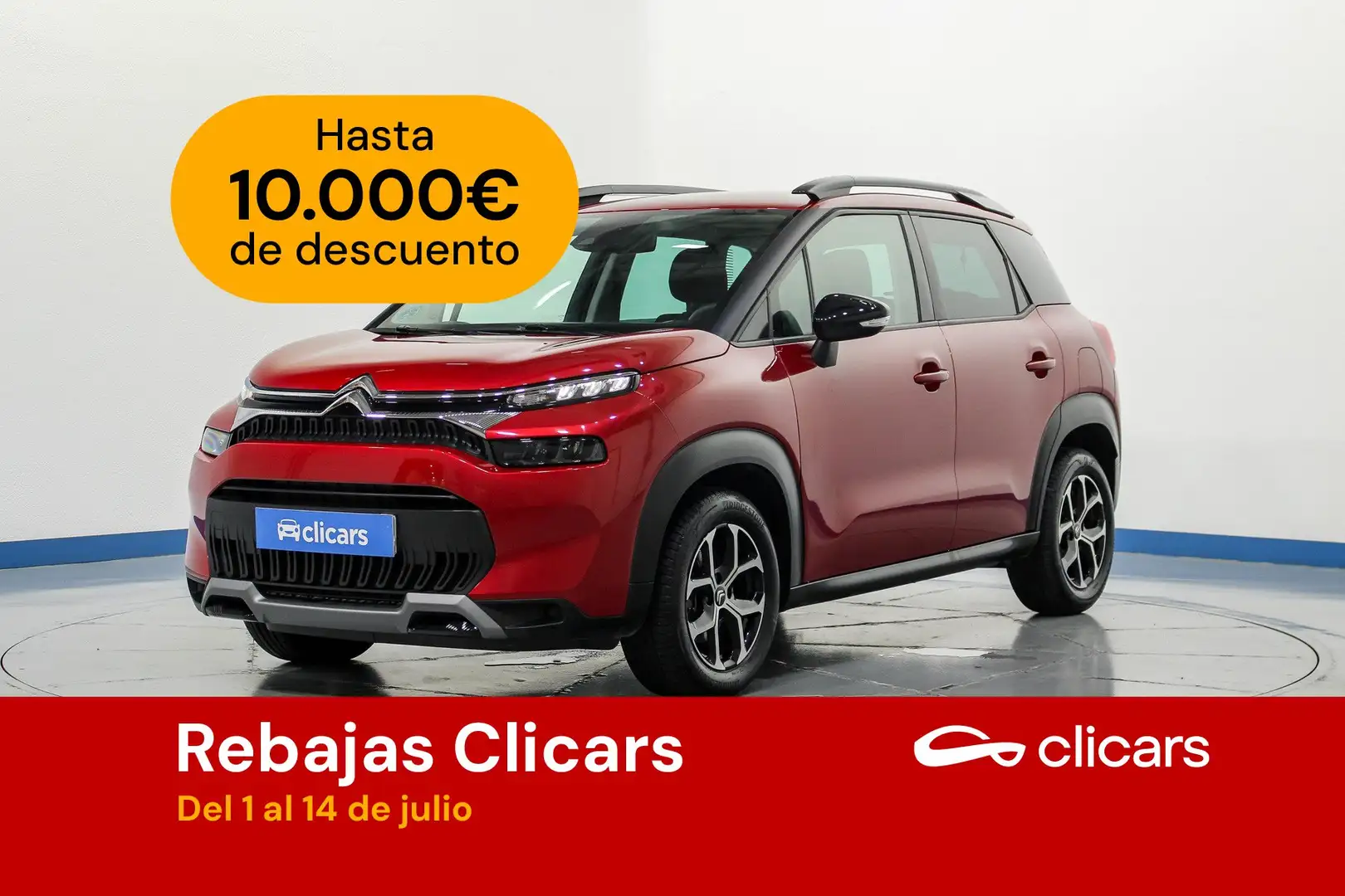 Citroen C3 Aircross Puretech S&S Plus 110 Rojo - 1