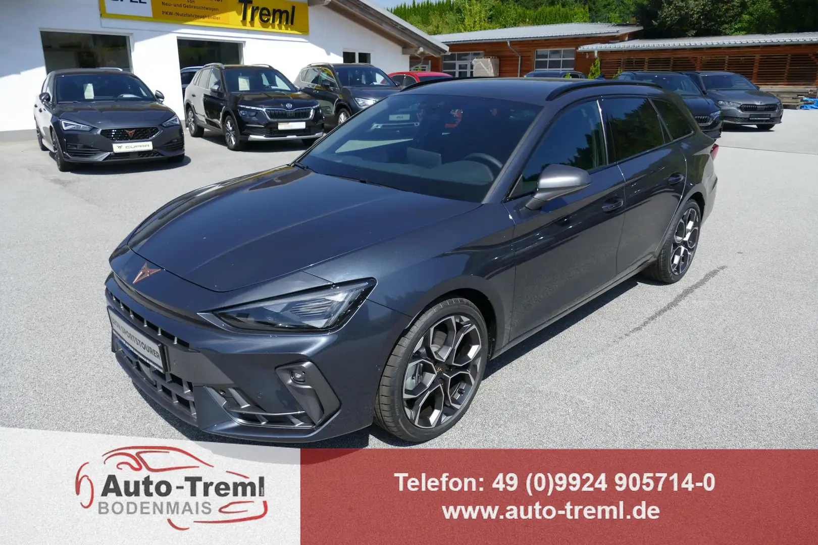 CUPRA Leon 2.0 TSI DSG 204 PS 4Drive Facelift AHK Navi Dyn... Gris - 1