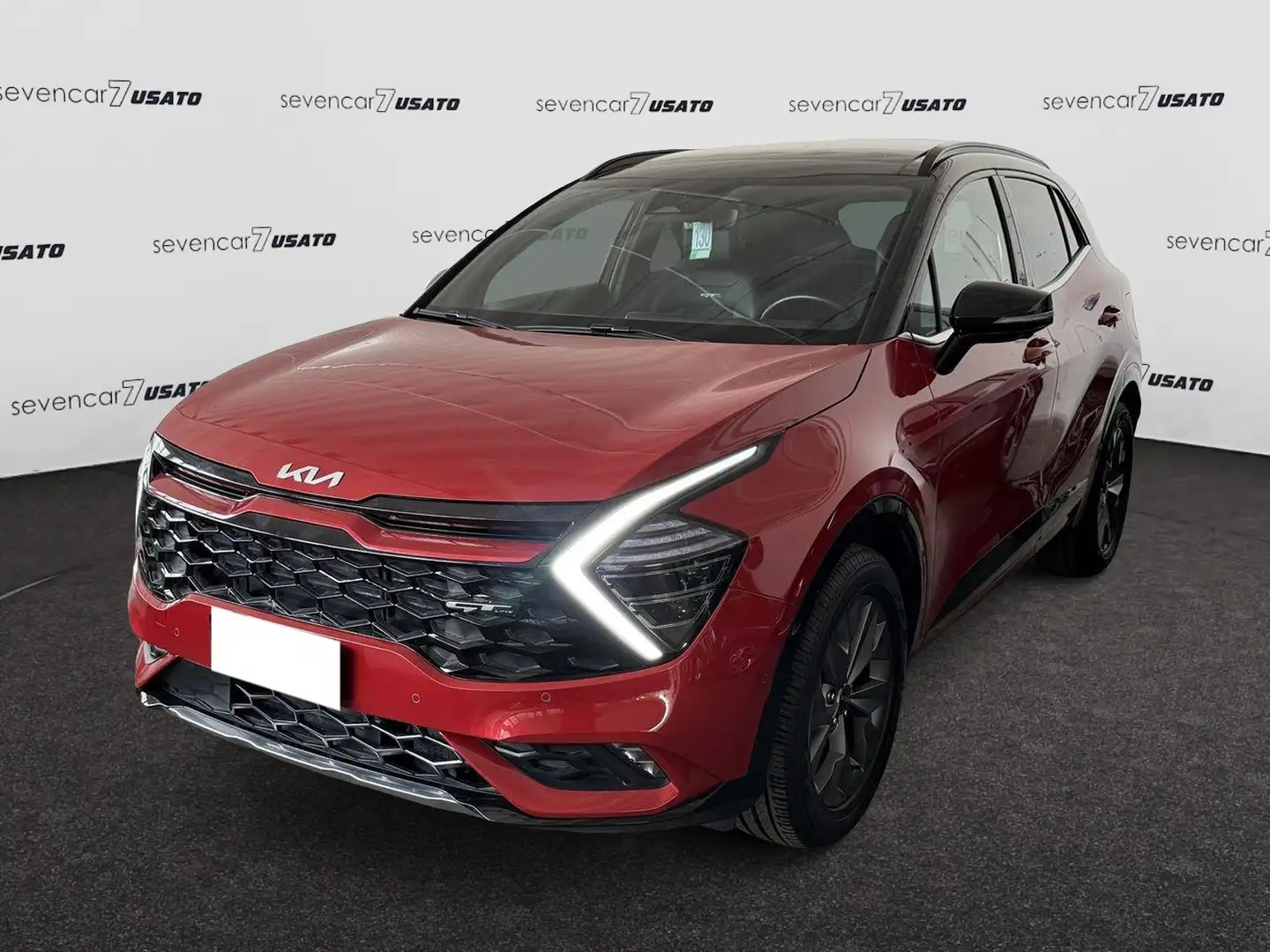 Kia Sportage 1.6 TGDi HEV AWD AT GT-line Plus Rot - 1