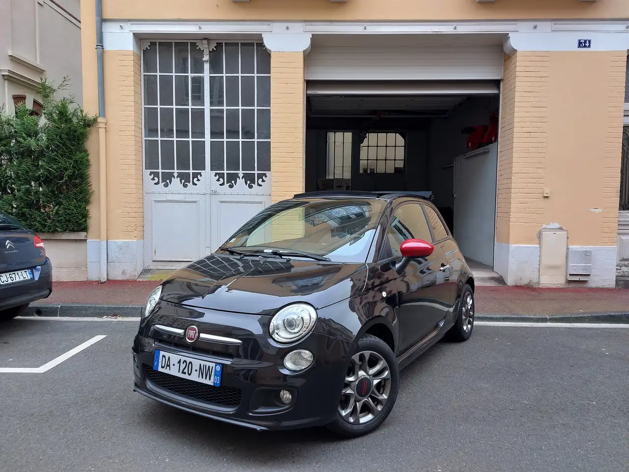 Fiat 500C 1.3 MJT 95 Cab S Bluetooth, XÃ©non, Hifi