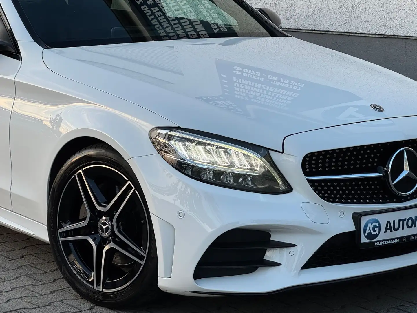 Mercedes-Benz C 220 T d AMG Night LED MB.Serv. NEU Weiß - 2