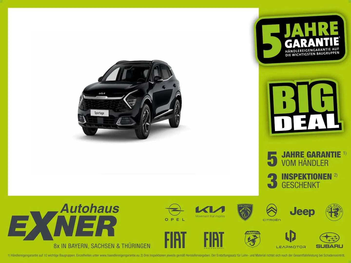 Kia Sportage Vision 1.6 T-GDI Hybrid AHK abnehmbar Schwarz - 1