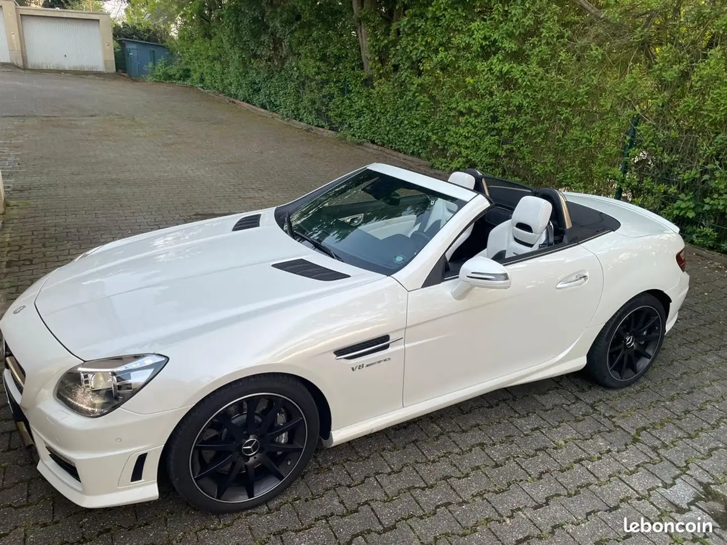 Mercedes-Benz SLK Classe Mercedes 55 AMG V8 421Ch 7G Tronic Blanc - 2