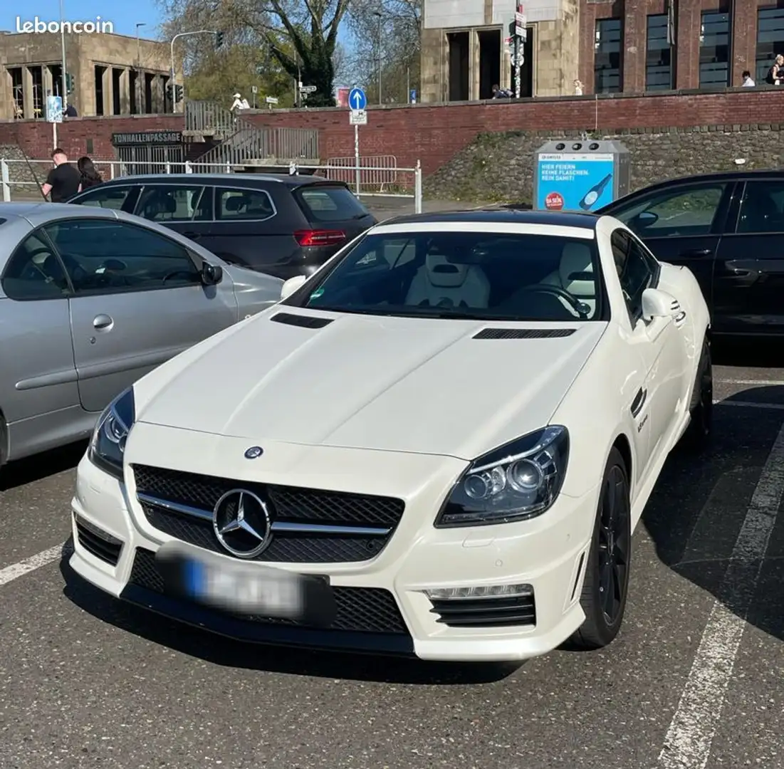 Mercedes-Benz SLK Classe Mercedes 55 AMG V8 421Ch 7G Tronic Blanc - 1