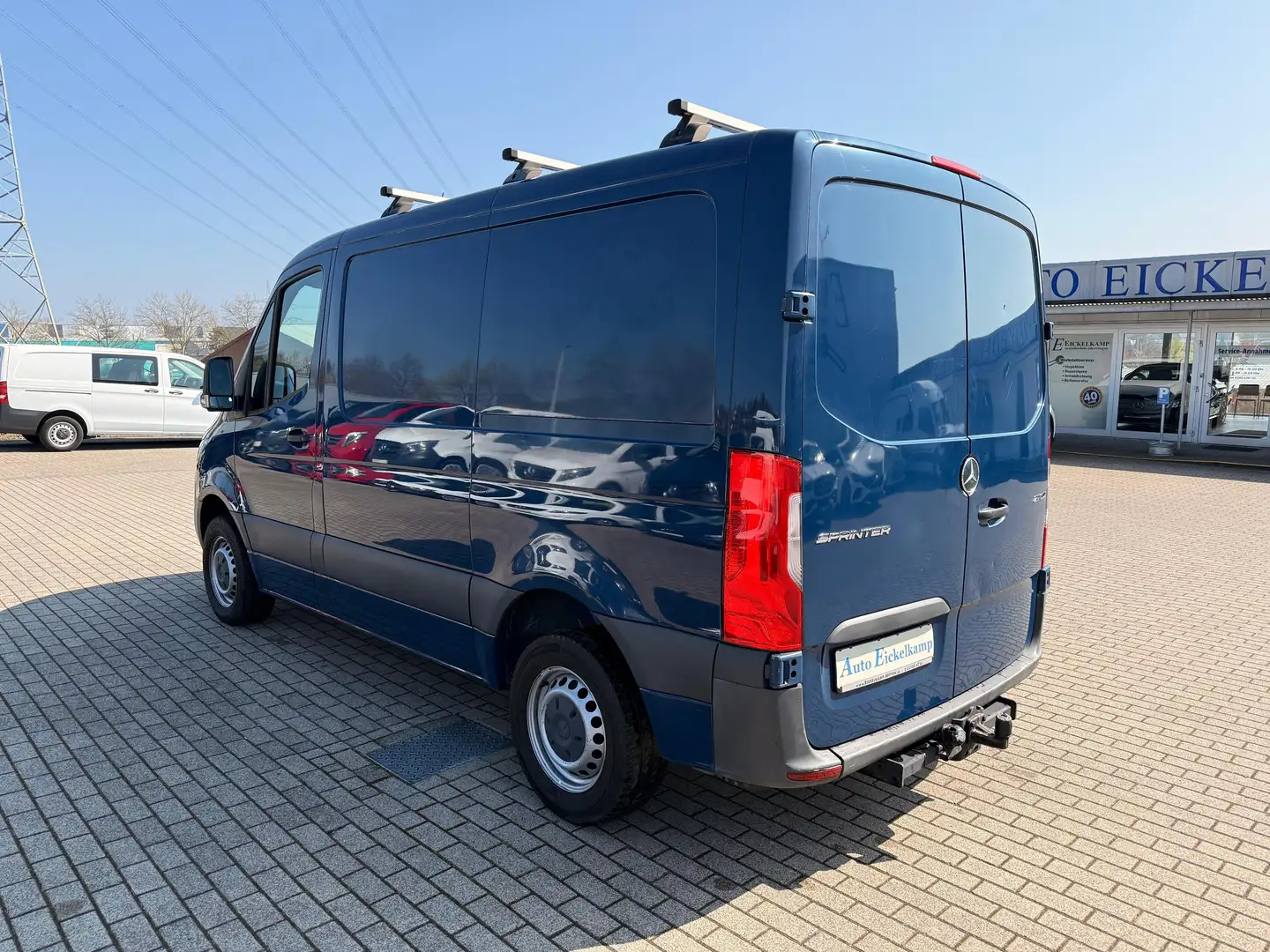 Mercedes-Benz Sprinter 211 CDI Kasten kompakt AHK KLIMA 3SITZE Blau - 2