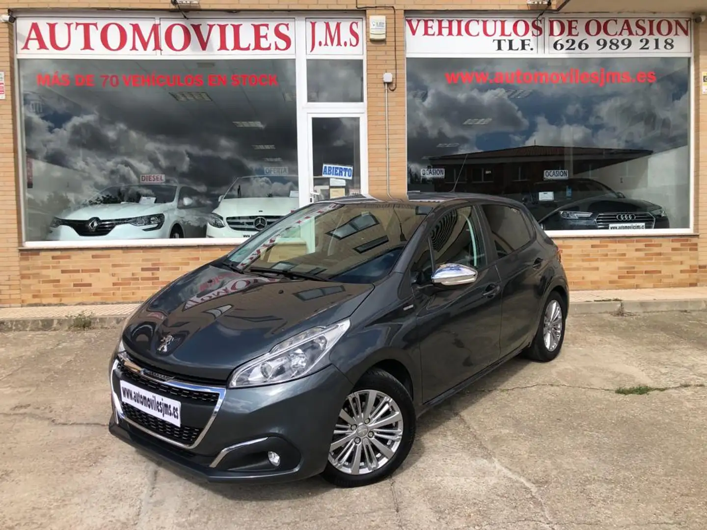 Peugeot 208 1.2 PureTech S&S Style 82 Grigio - 1