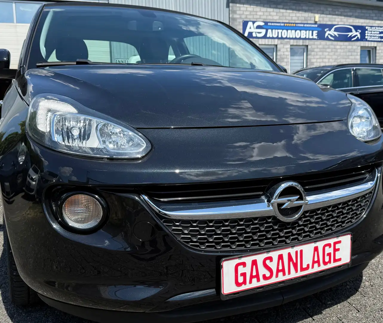 Opel Adam OPENAIR LPG ab WERK KLIMA/APPLECARPLAY/SHZ 1.HAND! Schwarz - 1