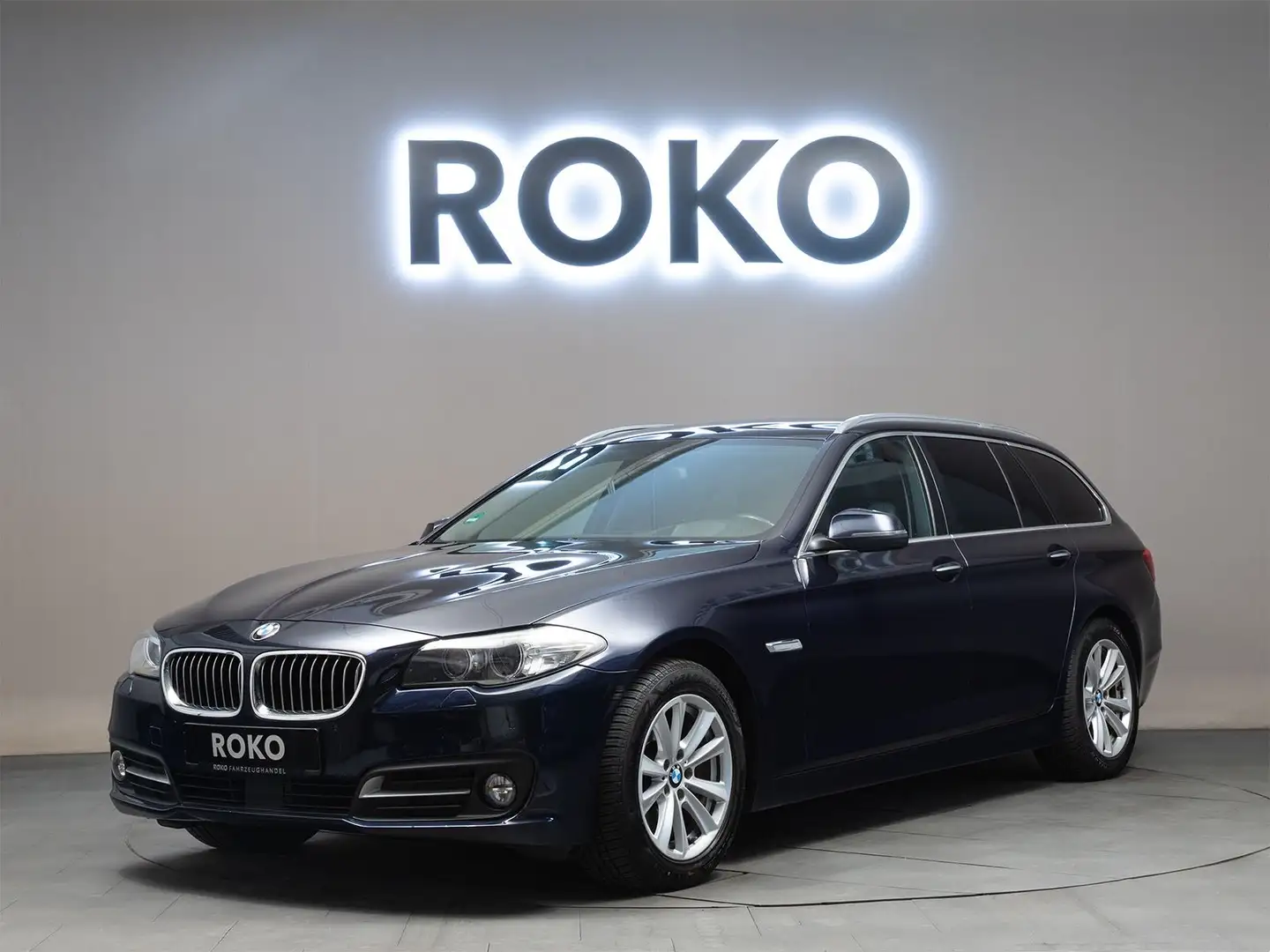 BMW 530 d xD Leder HuD StandHz.H&K el.Sitze BiXen/LED Blauw - 1