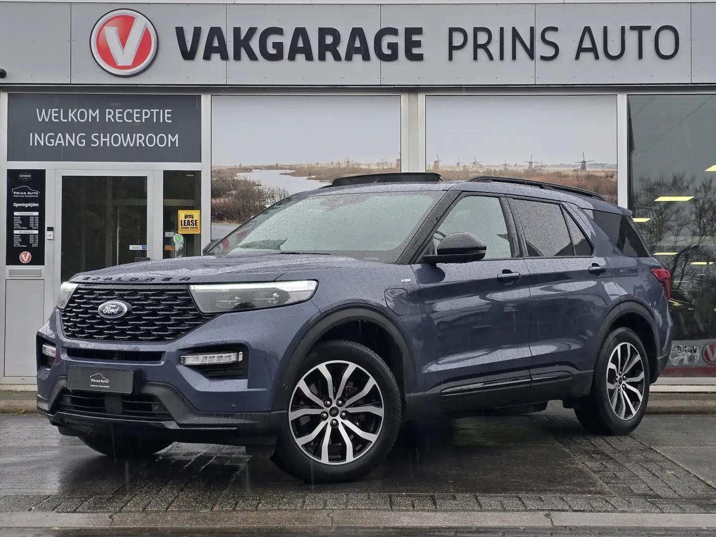 Ford Explorer 3.0 V6 EcoBoost PHEV ST-Line 7p. |PANO|BTW|DEALER Zwart - 1