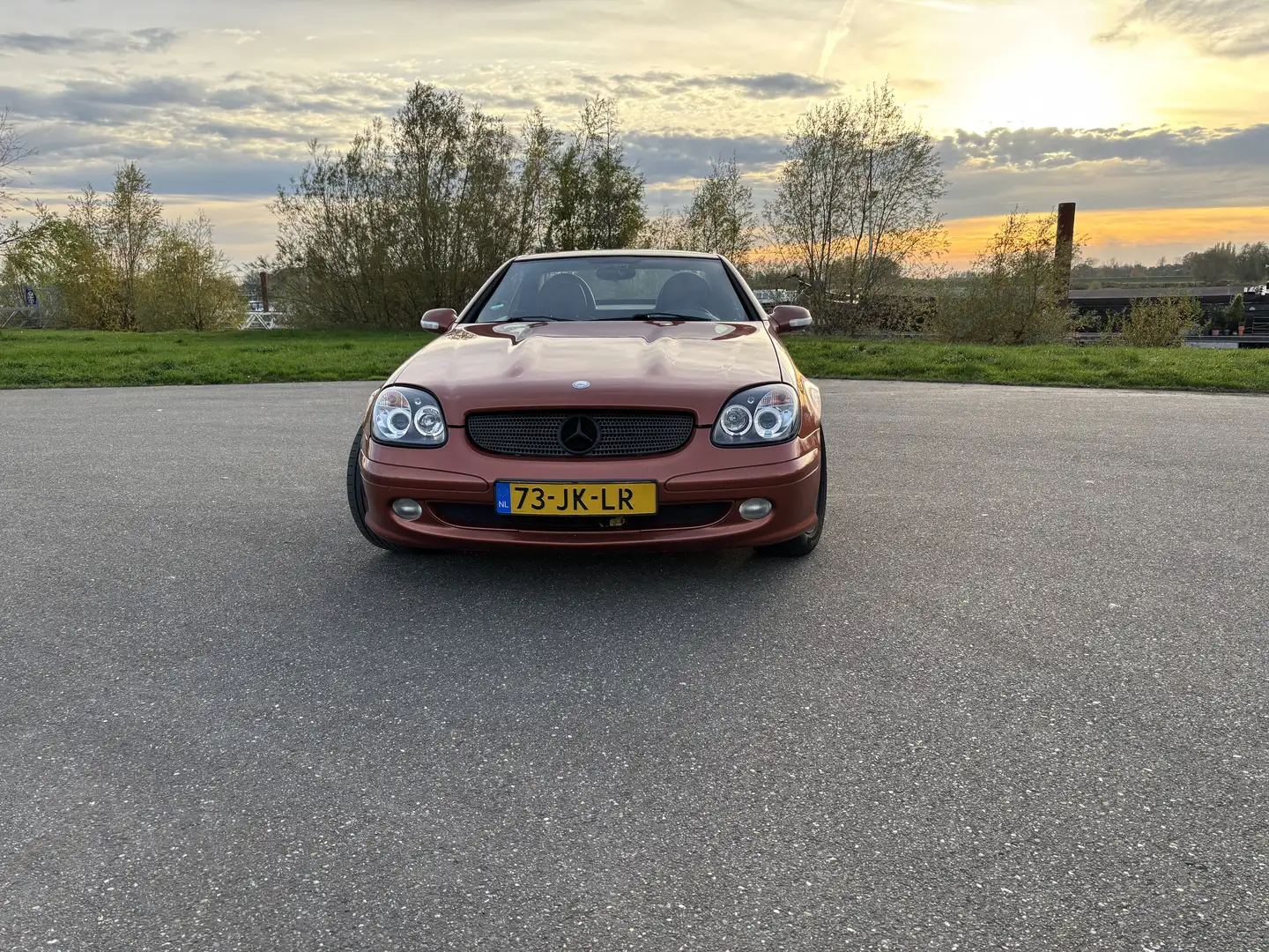 Mercedes-Benz SLK 200 LPG//ALPINE SND SYSTM Rot - 2