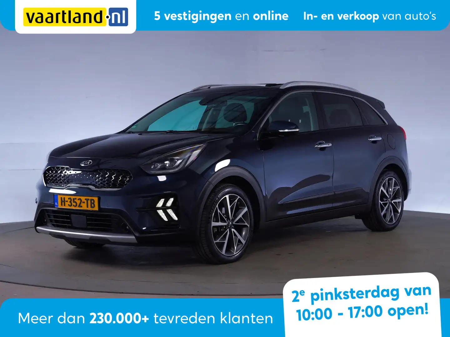 Kia Niro 1.6 GDi Hybrid ExecutiveLine Aut. [ Schuifdak Lede Blauw - 1
