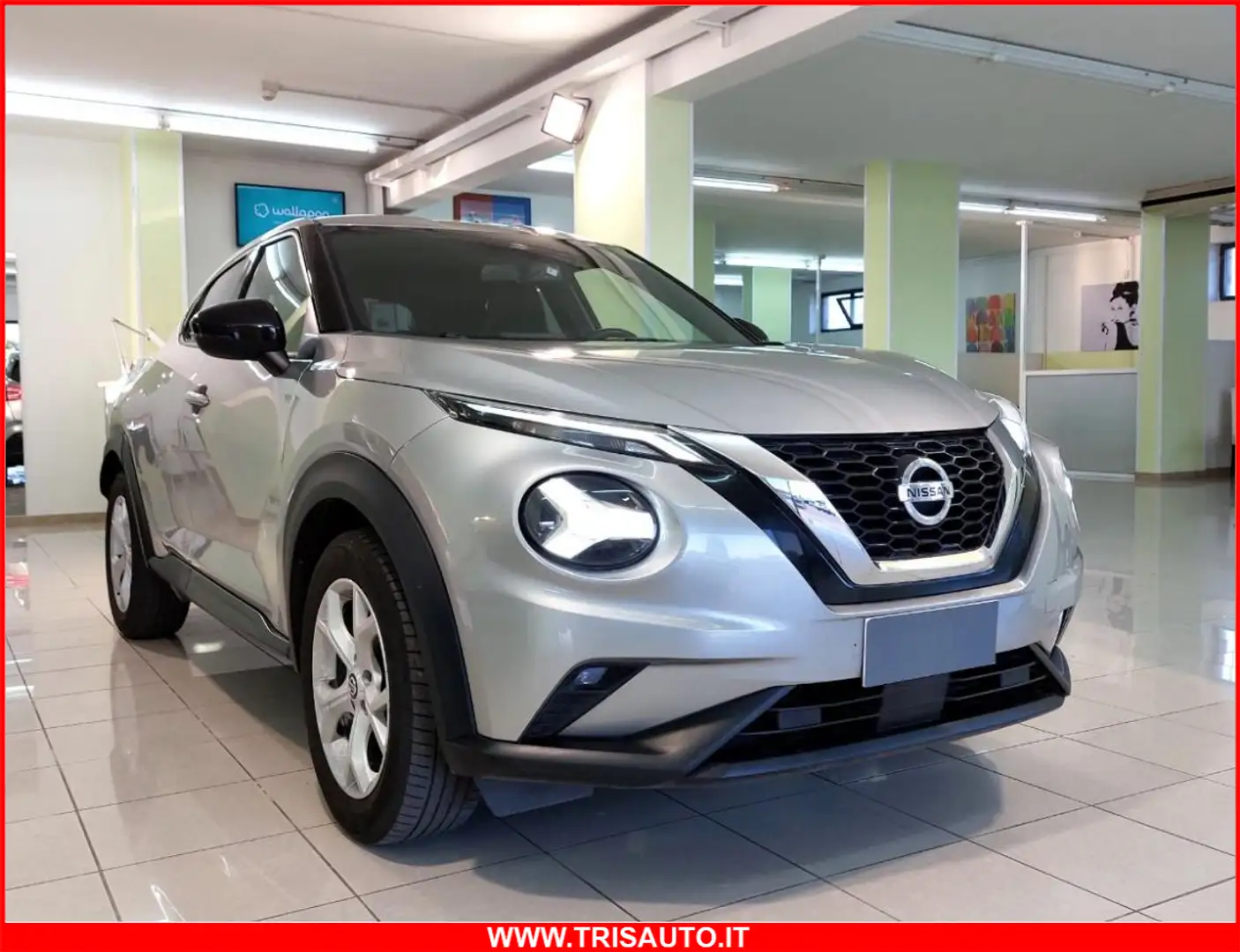 Nissan Juke 1.0 DIG-T N-Connecta IVATA NEOPATENTATI (NAVI) Grigio - 1