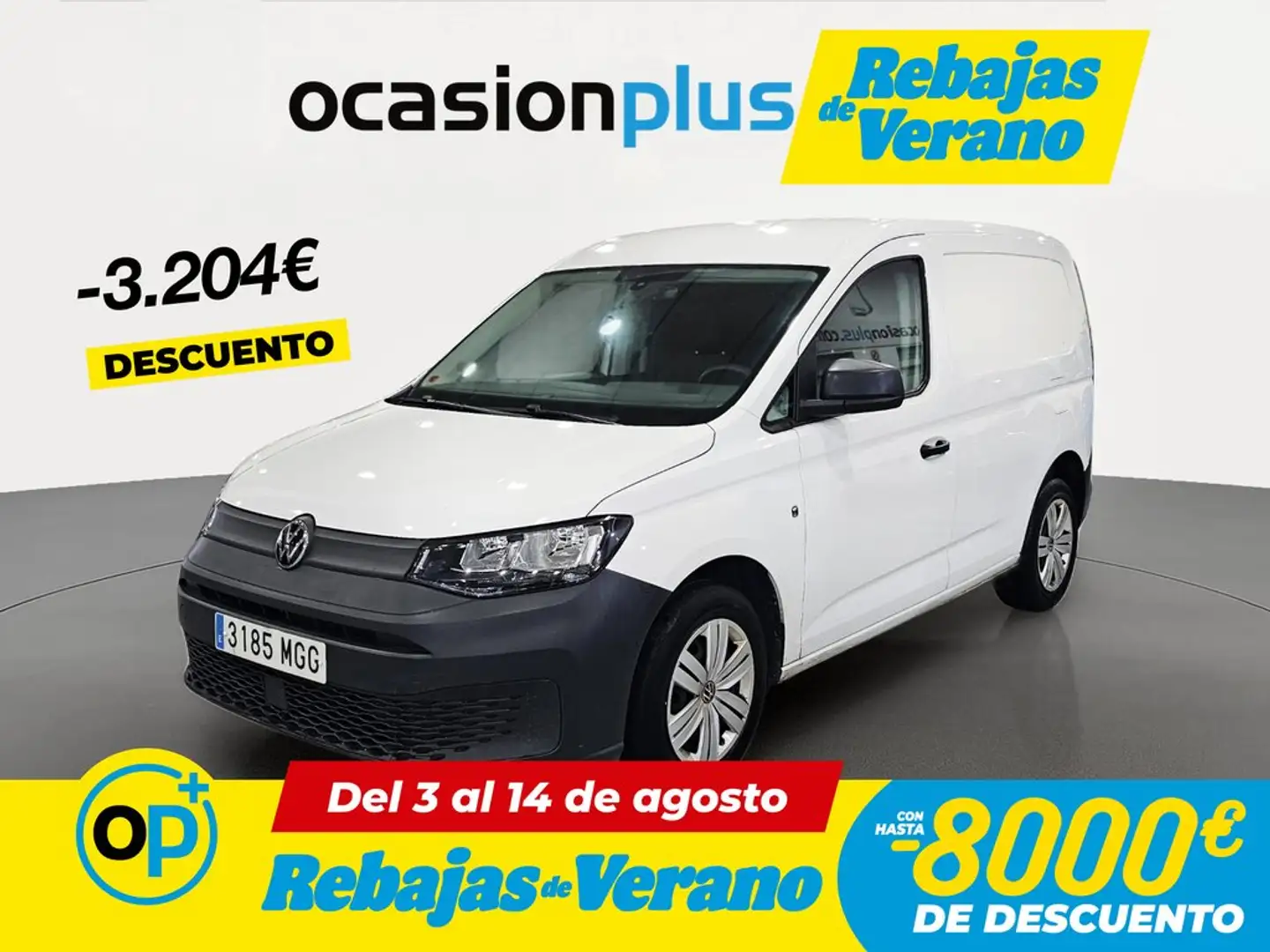 Volkswagen Caddy Cargo Furgón 2.0TDI 55kW Blanco - 1