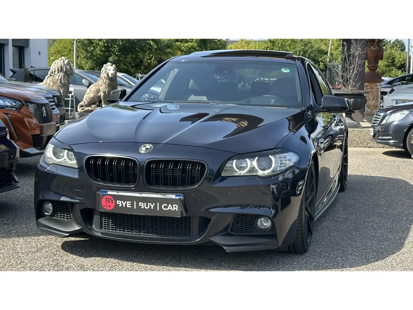 BMW 550 550i xDrive Pack M performance - V8 bi-turbo Schwarz - 1