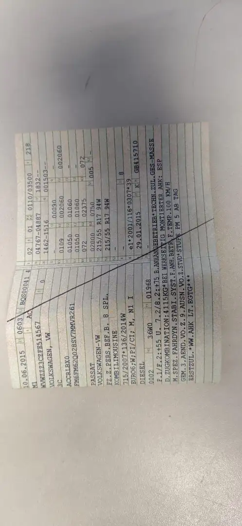 Volkswagen Passat Variant Comfortline 2.0 TDI Braun - 2