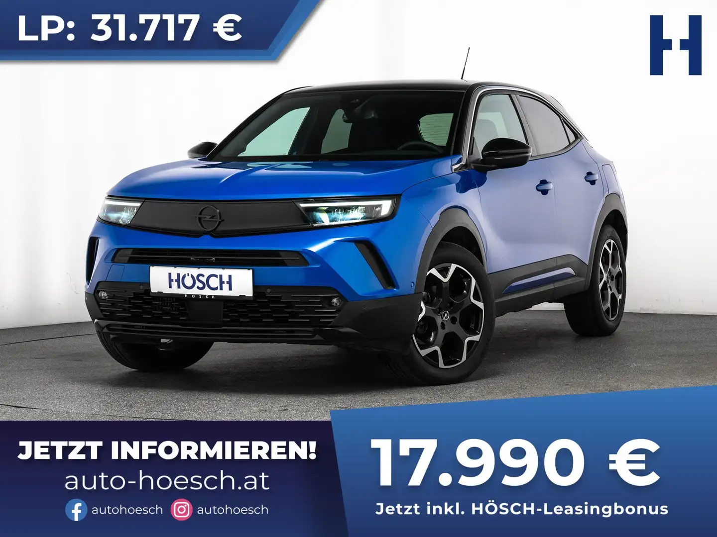 Opel Mokka 1,2 Turbo ULTIMATE WENIG KM MEGAPREIS ++ Blau - 1