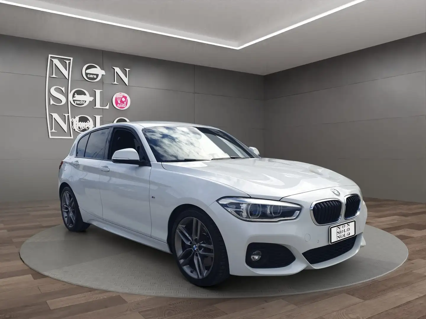 BMW 125 125d Msport 5p auto Bianco - 2