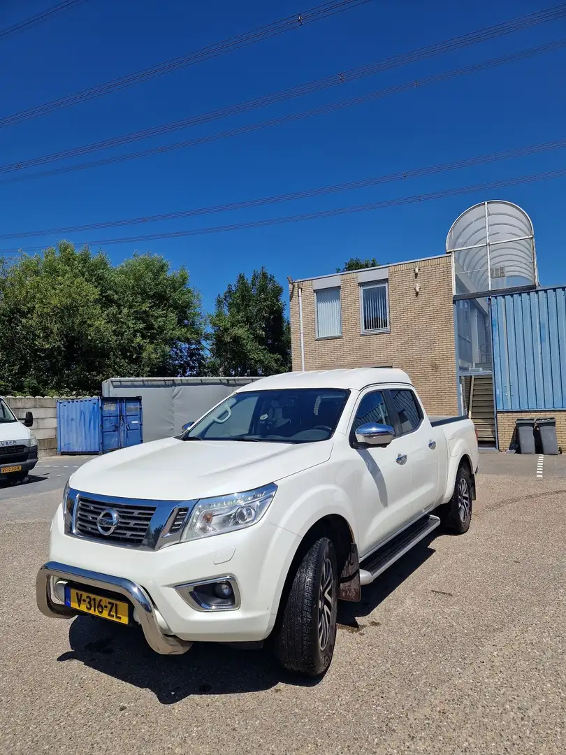 Nissan NP300 2.3 dCi Tekna+ DC Blanc - 1