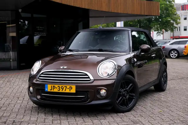 MINI Cooper Cabrio 1.6 Chili|Rijklaar!|Stoelverwarming|Leder|Windsche