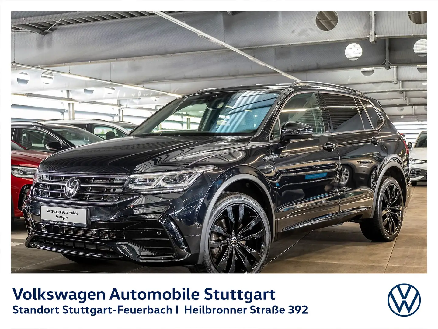 Volkswagen Tiguan Allspace R-Line 2.0 TSI DSG Navi AHK Schwarz - 2