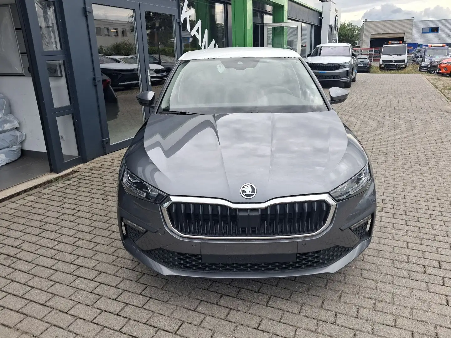 Skoda Scala 1.5 TSI DSG Tour 150 PS Toter-Winkel AHK Grau - 2