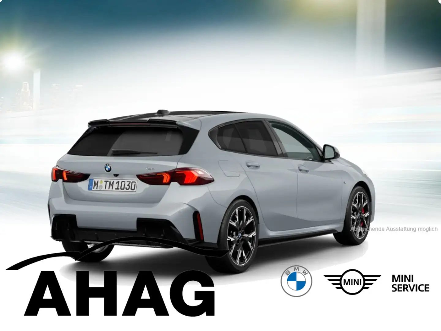 BMW 114 120 Steptronic M Sportpaket Klimaaut. Head-Up Szary - 2