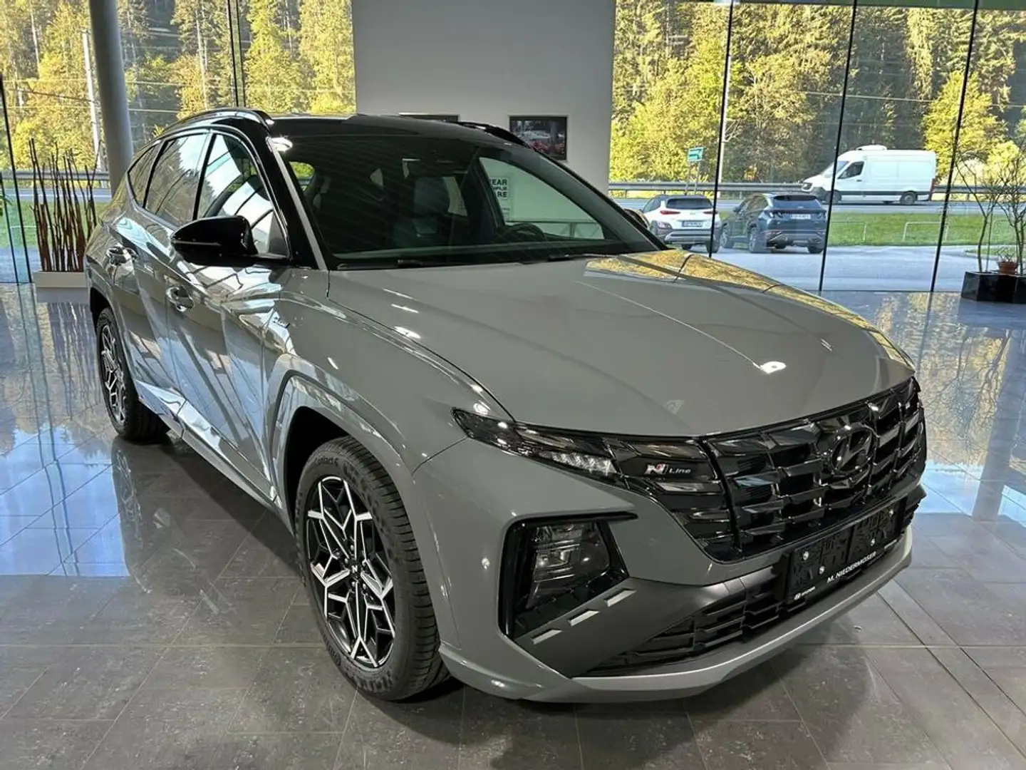 Hyundai TUCSON N-Line Mild-Hybrid 4WD Grün - 1