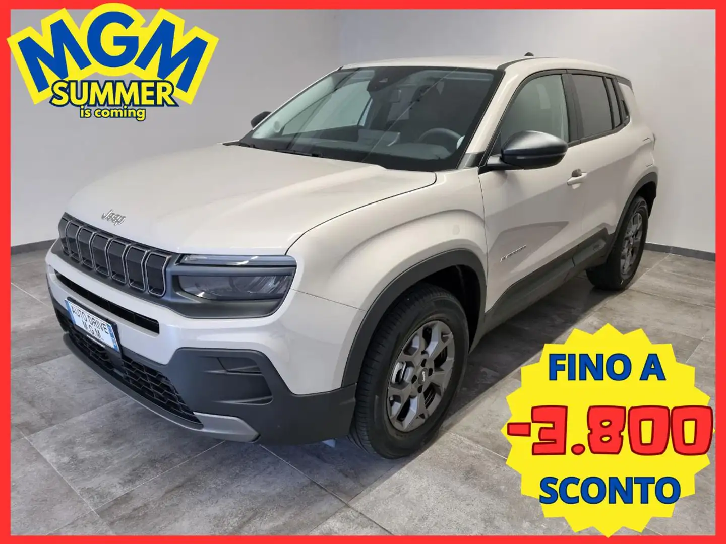 Jeep Avenger 1.2 Turbo 100 CV Ice Longitude Бежевий - 1