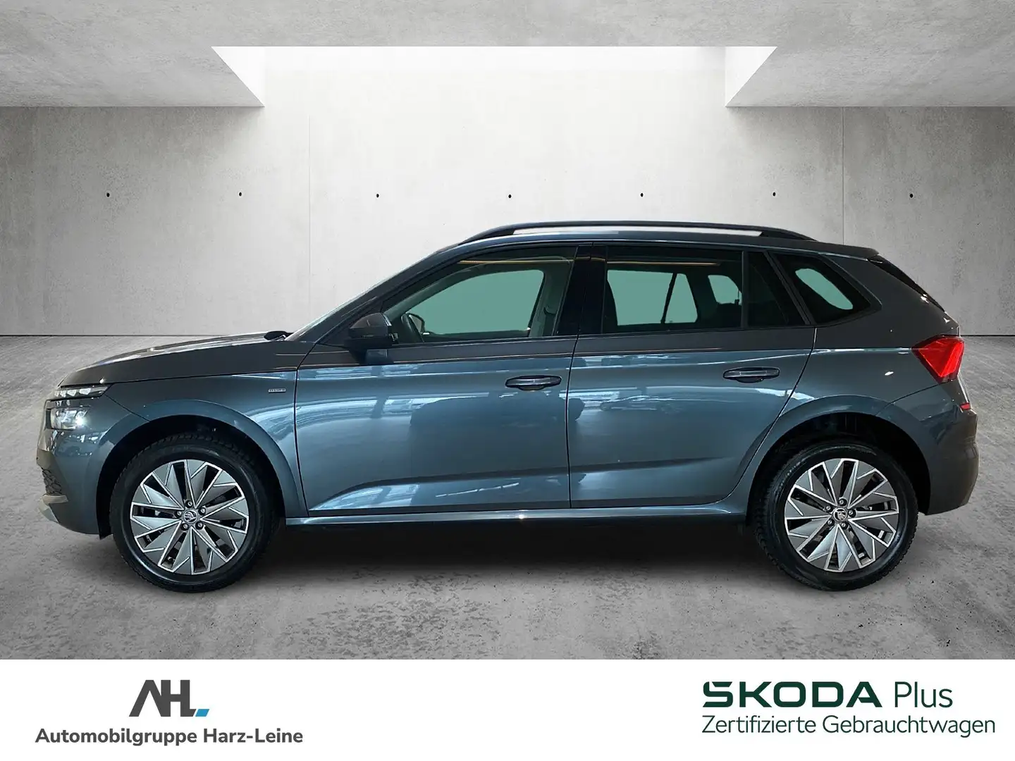 Skoda Kamiq 1.5 TSI Clever DSG SmartLink AHK DAB LED Grijs - 2