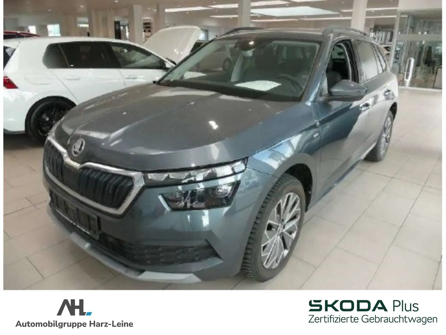 Skoda Kamiq 1.5 TSI Clever DSG SmartLink AHK DAB LED Grau - 1