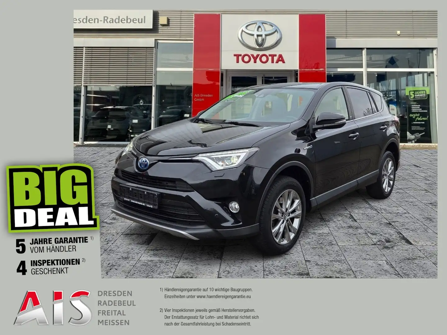 Toyota RAV 4 RAV4 2.5 Hybrid Team D ACC+LED+Navi+SHZ++Kam.+LM Noir - 1