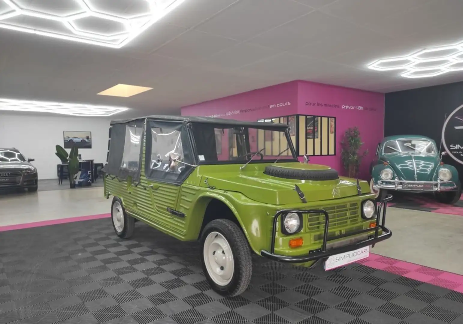 Citroen Méhari Méhari 4X4 02-1980 Restaurée et Expertisée Grün - 1